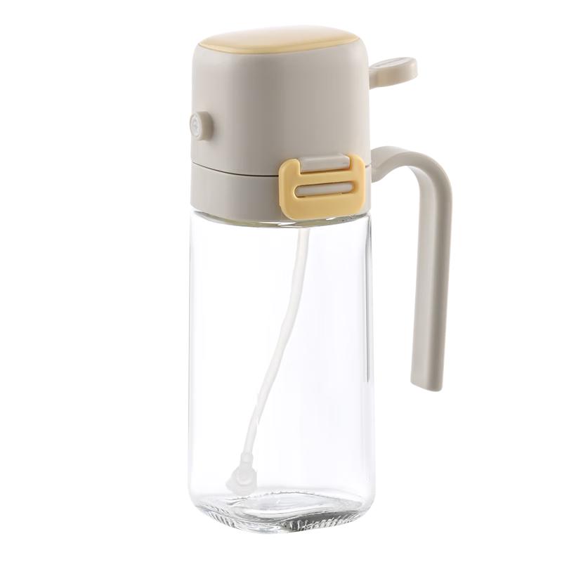 太力 油壶喷雾倒油喷油一体两用雾化食用油玻璃油壶厨房家用不挂油 喷倒