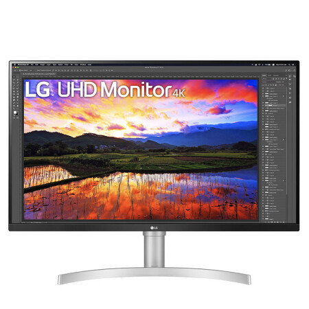 PLUS会员：LG 乐金 32UN650-W 31.5英寸IPS显示器（3840×2160、60Hz、95%DCI-P3、HDR10） 1