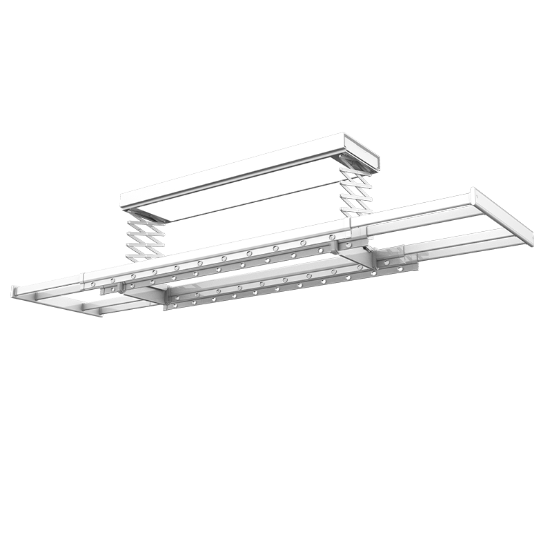 政府补贴，plus：京东京造智能电动晾衣架阳台隐形晾衣架A1 大屏照明+轻音