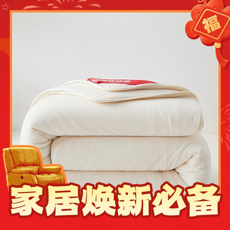 偌钰 新疆长绒棉纯棉花被 200*230cm 6斤 129元（双重优惠）