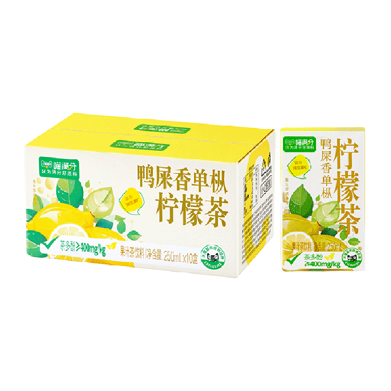 喵满分 鸭屎香柠檬茶 250mL*10盒 ￥10.9