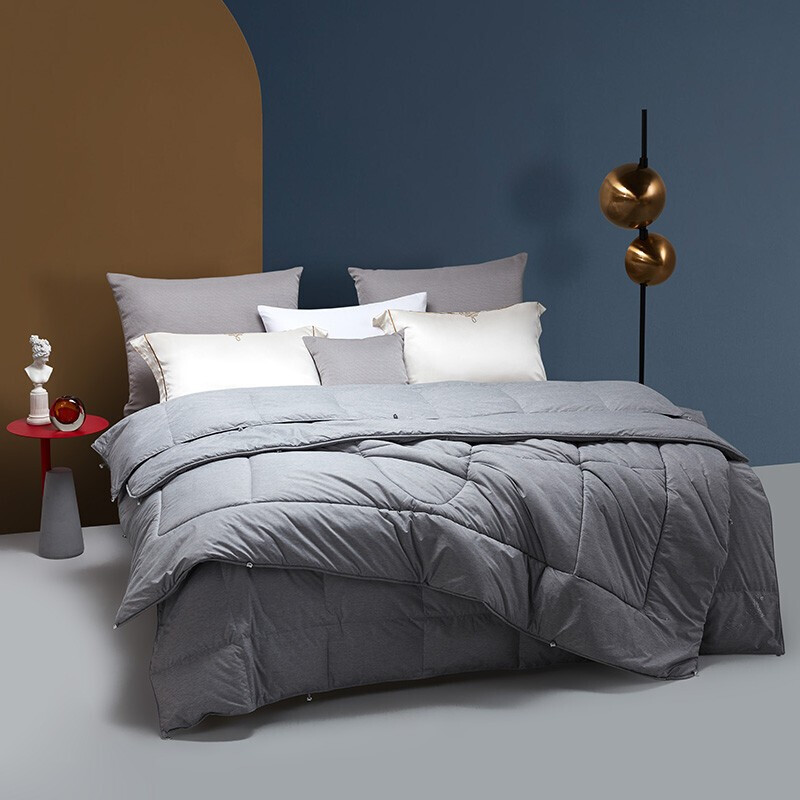 luolai罗莱家纺被子被芯95鹅绒被加厚发热纤维被子母被煦暖芳华石墨烯