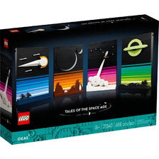 有券的上、京东百亿补贴：LEGO 乐高 Ideas系列 21340 太空时代的故事 254.12元（