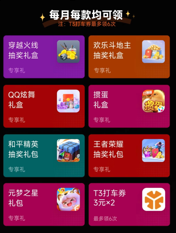 Tencent 腾讯 QQ超能卡（买1得14）