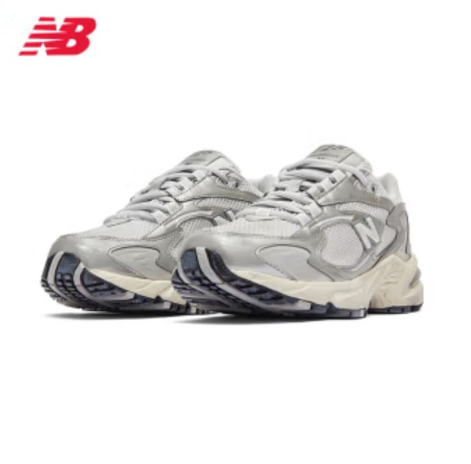 PLUS会员：new balance NB 725系列 Y2K 做旧风防滑耐磨低帮休闲跑步鞋 男女同款 ML