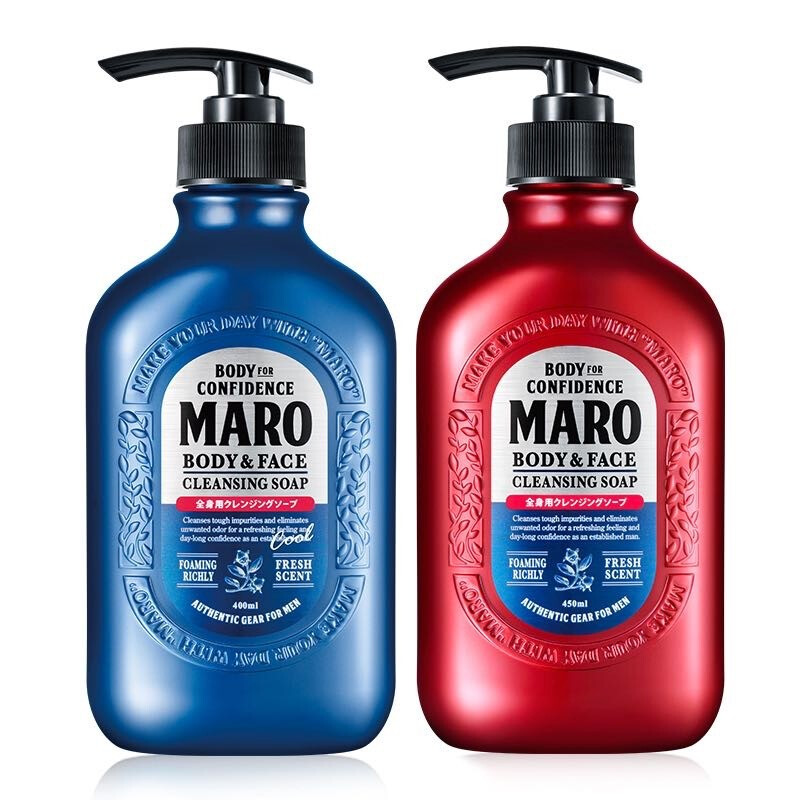 摩隆 男士洗颜沐浴二合一 清爽型 450ml 57.6元