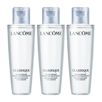 88VIP：LANCOME 兰蔻 净澈焕肤双重精华水极光水 50ml*3瓶 167.2元包邮，折55.73元/