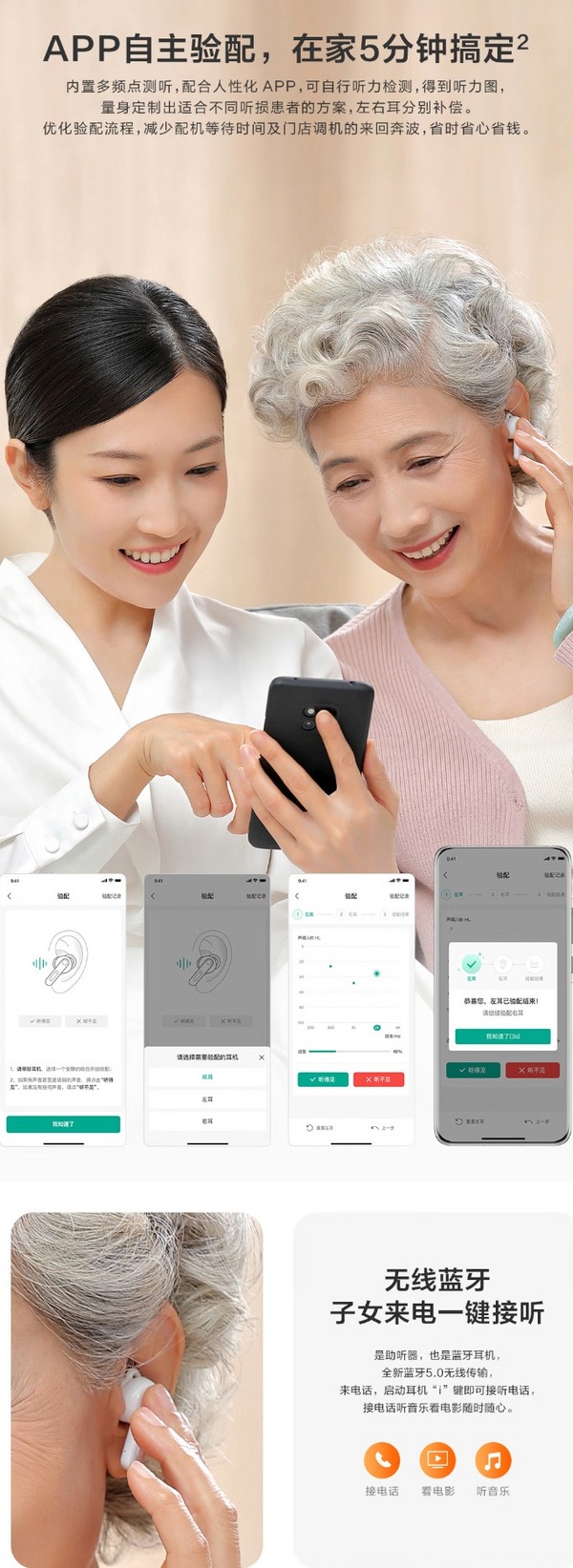 iFLYTEK 科大讯飞 智能助听器 8通道 优享版