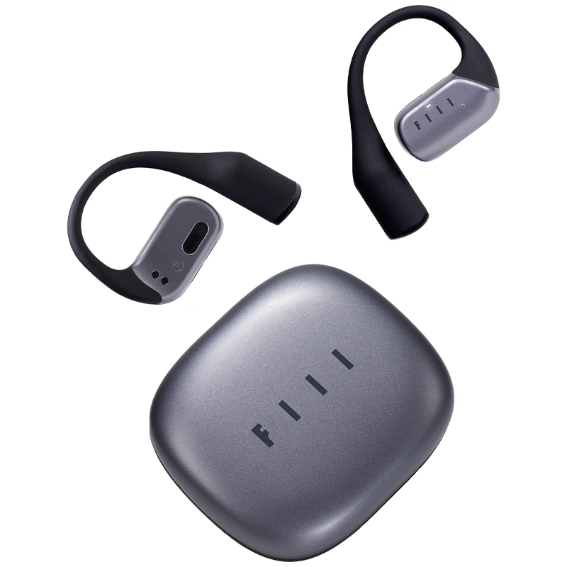 PLUS会员：FIIL 斐耳耳机 GS Lite 开放式无线耳机 黑色 297.51元包邮（需付30元定