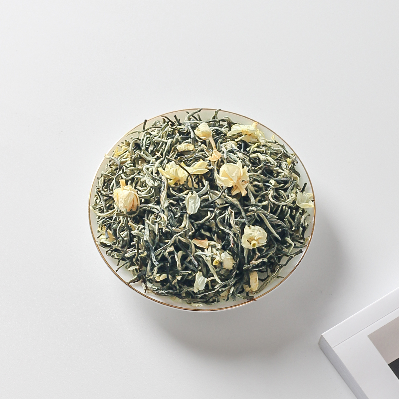 翠春园 茉莉花茶浓香型花草茶高山甘露茶横县绿茶罐装100g 7.4元（需买2件，
