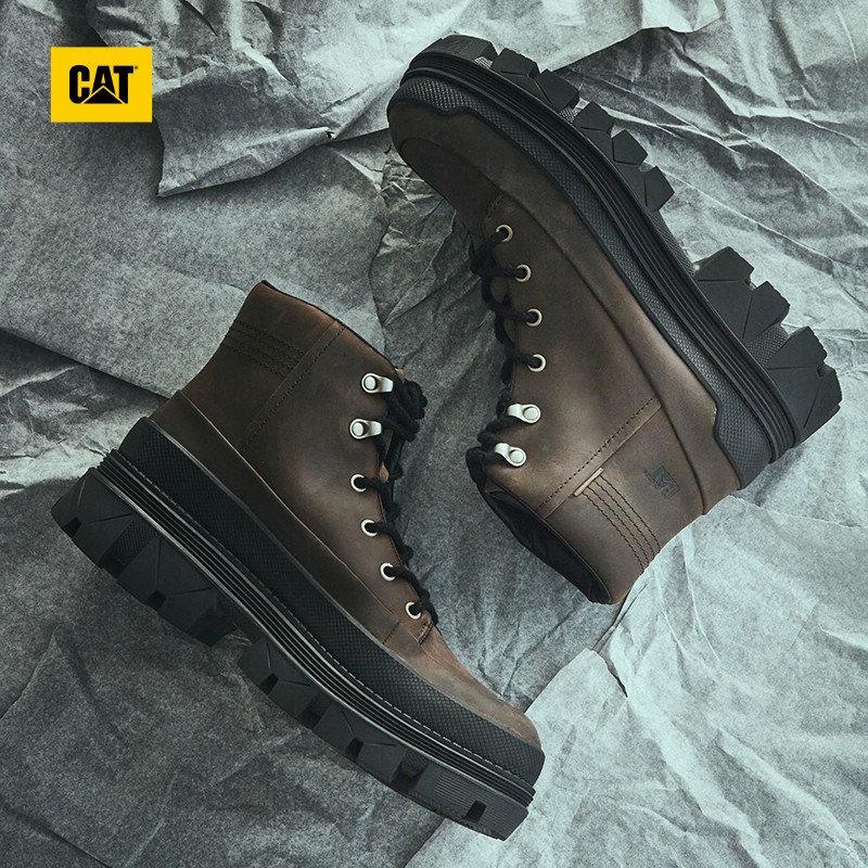 PLUS会员：CAT 卡特彼勒 男士工装靴 P110495K3BDC09 324.1元包邮（双重优惠）