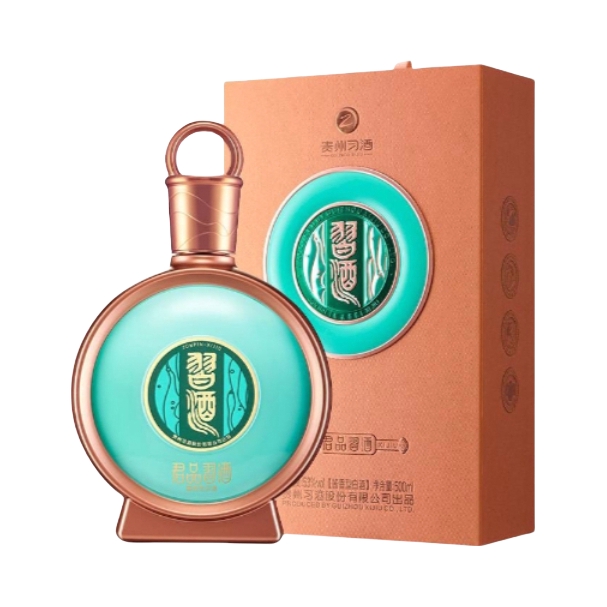 习酒 君品 窖藏 53度 酱香型 白酒 500ml 盒装 纯粮食 中秋 500ml 640元
