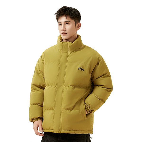 361° 秋冬防风立领棉服纯色简约百搭运动休闲棉衣棉袄外套 95元