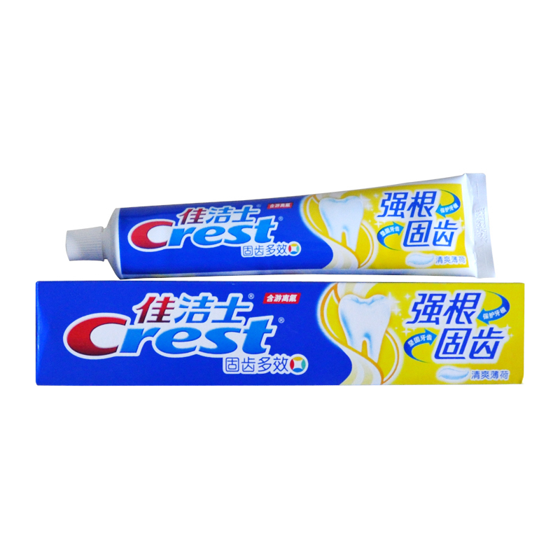 Crest 佳洁士 强根固齿牙膏 清爽薄荷 140g 3.5元