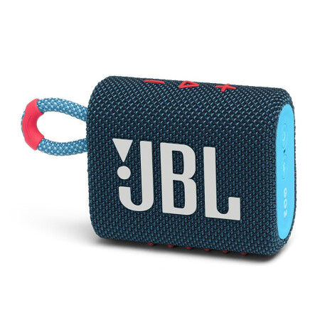 JBL 杰宝 GO3 2.0声道 便携式蓝牙音箱 蓝拼粉色 259元