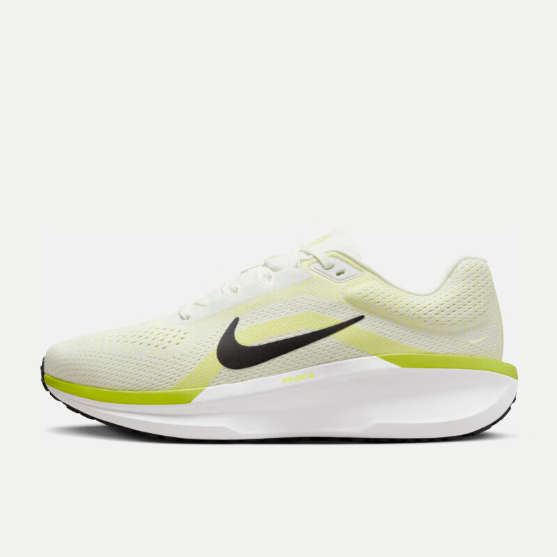 移动端：NIKE 耐克 NWINFLO 11 男子跑鞋 FJ9509-101 白绿 42 499元