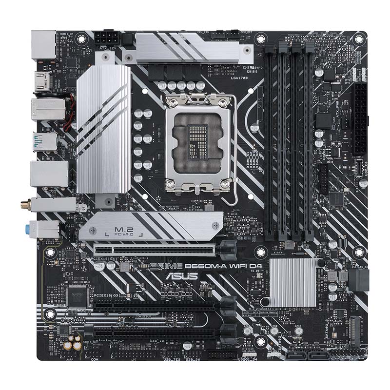 ASUS 华硕 PRIME B660M-A WIFI D4 M-ATX主板 (Intel LGA1700、B660) 1019元（需用券）