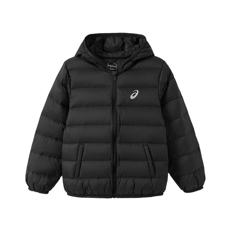亚瑟士 童装25年冬季中大童三防轻薄羽绒服轻量保暖柔软舒适334251072301 9000