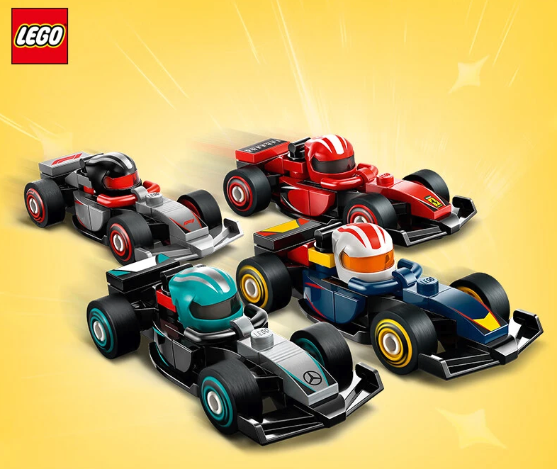 乐高 LEGO 71049 赛车集结 F1赛车抽抽乐 28元（需用券）