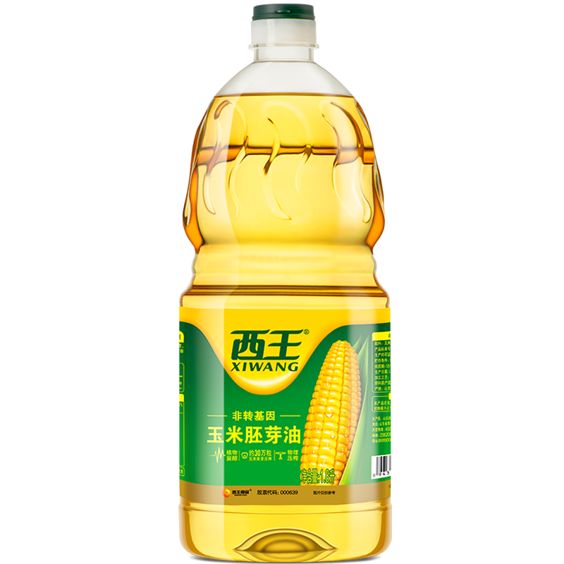 西王 食用油 玉米胚芽油1.8L 20.91元