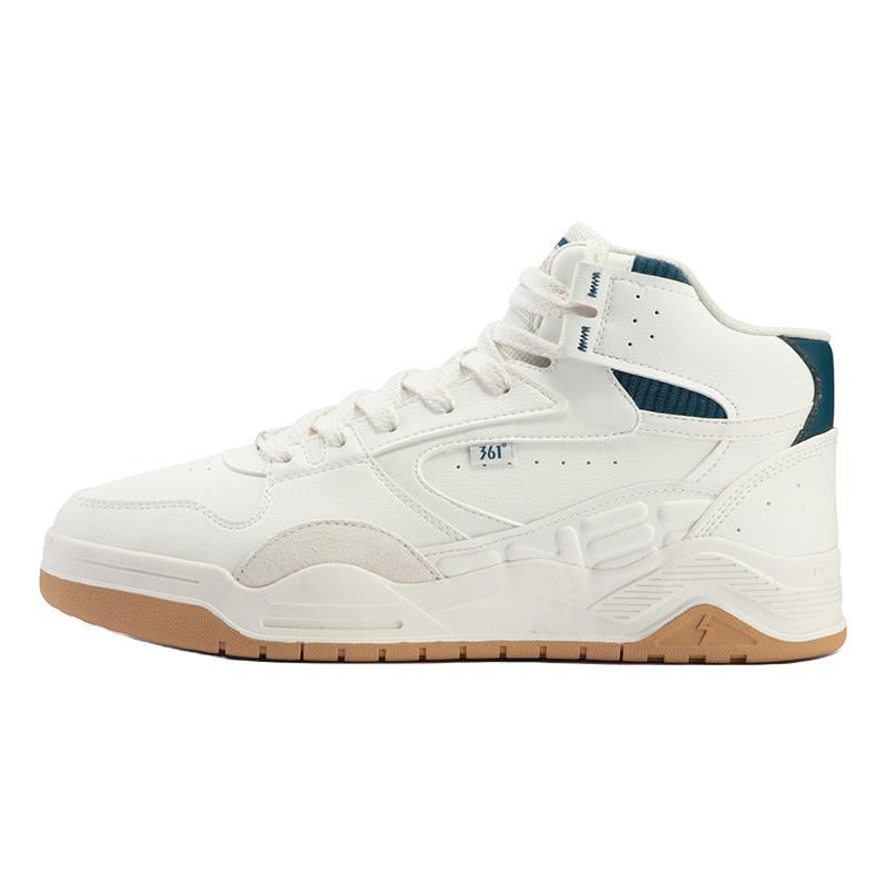 361° 骨头鞋361加绒男鞋运动鞋2024冬季加毛休闲鞋二棉鞋高帮板鞋 102.61元