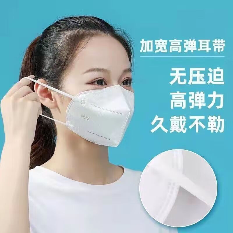 咕噜季 n95口罩 执行标准gb19083-2010 n95口罩30只/盒 4盒装 219.