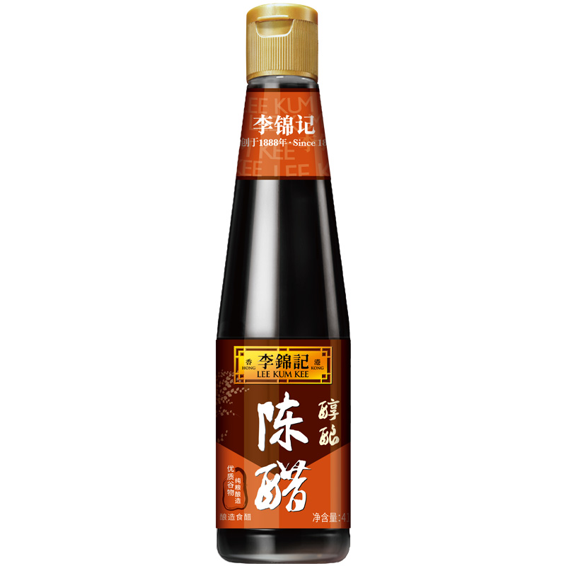 李锦记 醇酿陈醋 410ml 2.9元