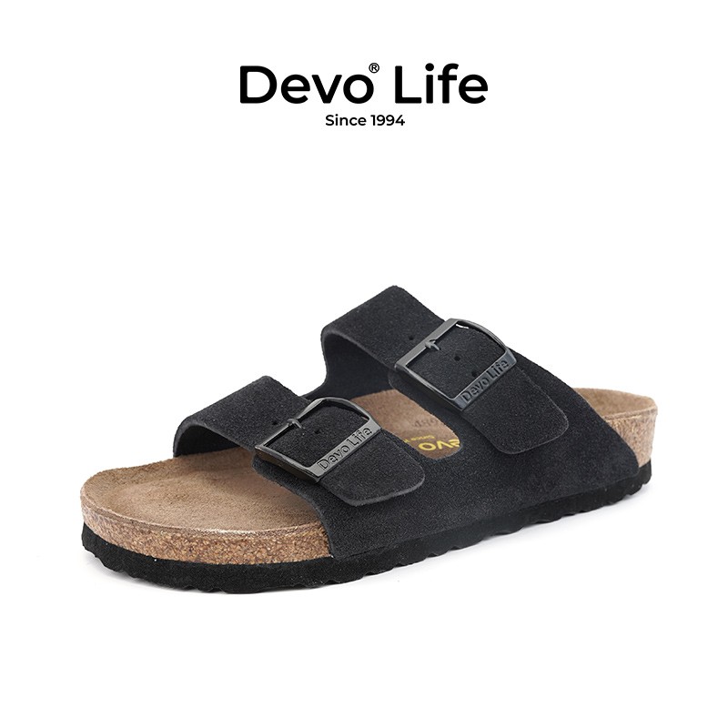 Devo 的沃 情侣款拖鞋 119WP02618 198.01元包邮