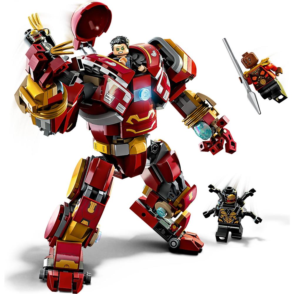 LEGO 乐高 积木拼装超级英雄76247 反浩克装甲大战瓦坎达儿童玩具生日礼物 295