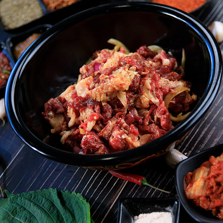 齐函杨佳 烧烤烤肉火锅半成品组合 雪花牛肉 4件 板筋 200g 24.75元 - 线报酷