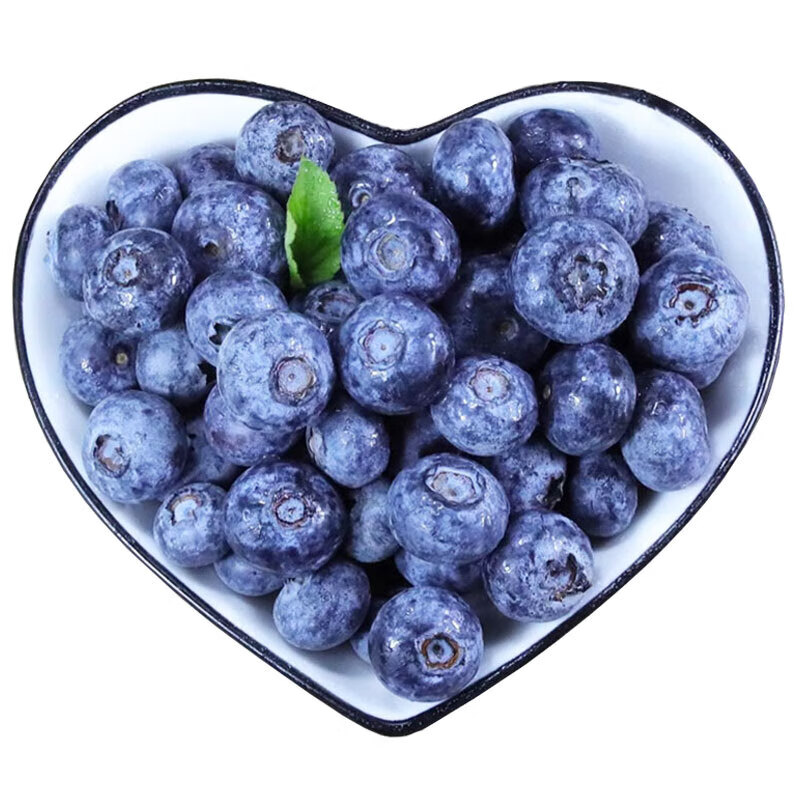 巧鲜惠 蓝莓树莓当季高山蓝莓大果水果12盒净重3斤单果 17mm+ 6盒装 大果 单