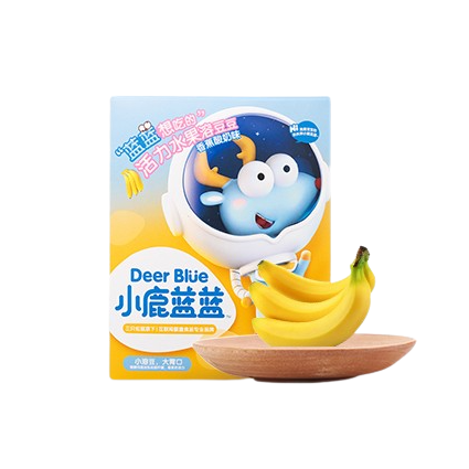 小鹿蓝蓝 宝宝溶豆 香蕉酸奶味 20g 6.57元（需买3件，需用券）