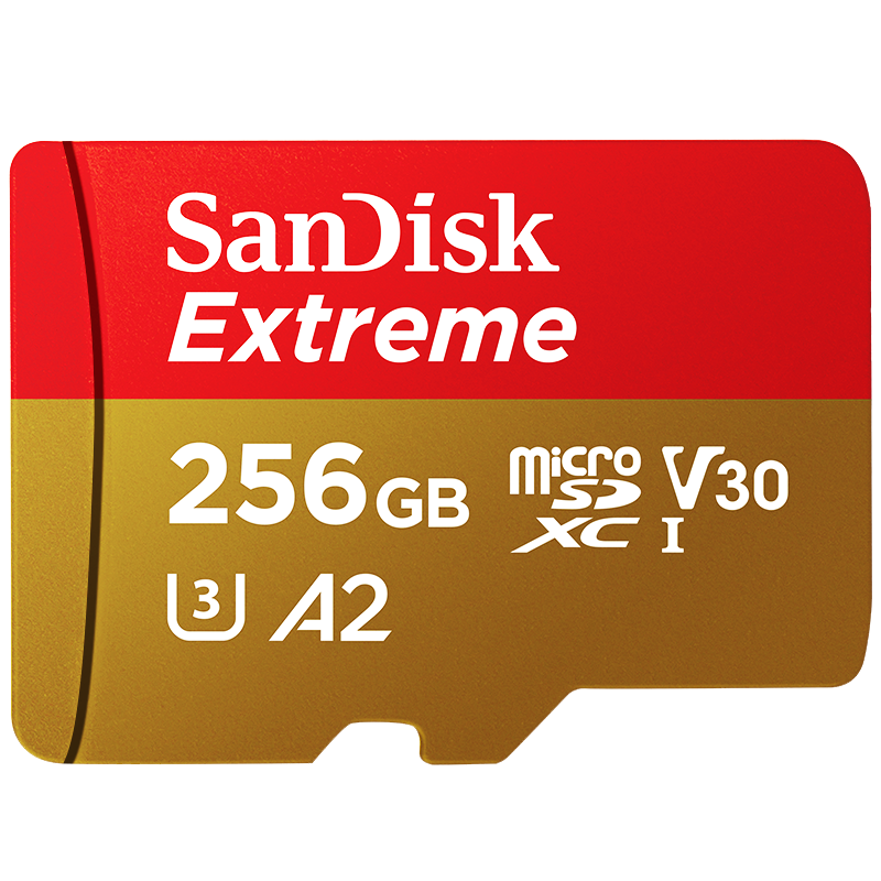 SanDisk 闪迪 256GB TF（MicroSD）内存卡 U3 V30 4K A2 170.00元包邮（需首购）