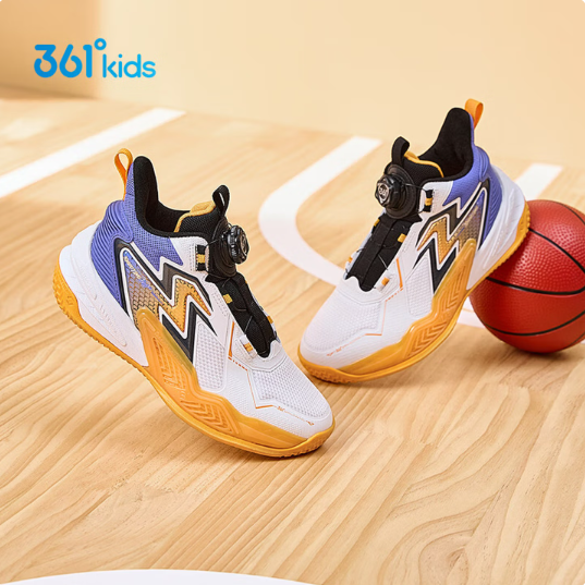 361° 童鞋男童篮球鞋 防滑 耐磨 缓冲 79元