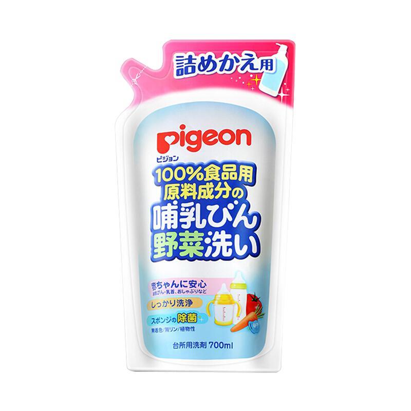 Pigeon 贝亲 奶瓶果蔬清洗剂 补充装 700ml 11.59元（需用券）