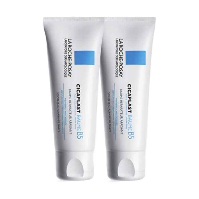 LA ROCHE-POSAY 理肤泉 全新B5修护霜40ml*2支保湿晒后修复受损男女护肤品情人节