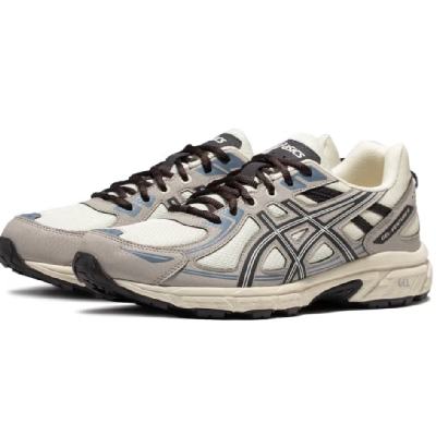 PLUS会员：ASICS 亚瑟士 跑步鞋男鞋 GEL-VENTURE 6 奶白色/灰色 348.1元包邮（需凑