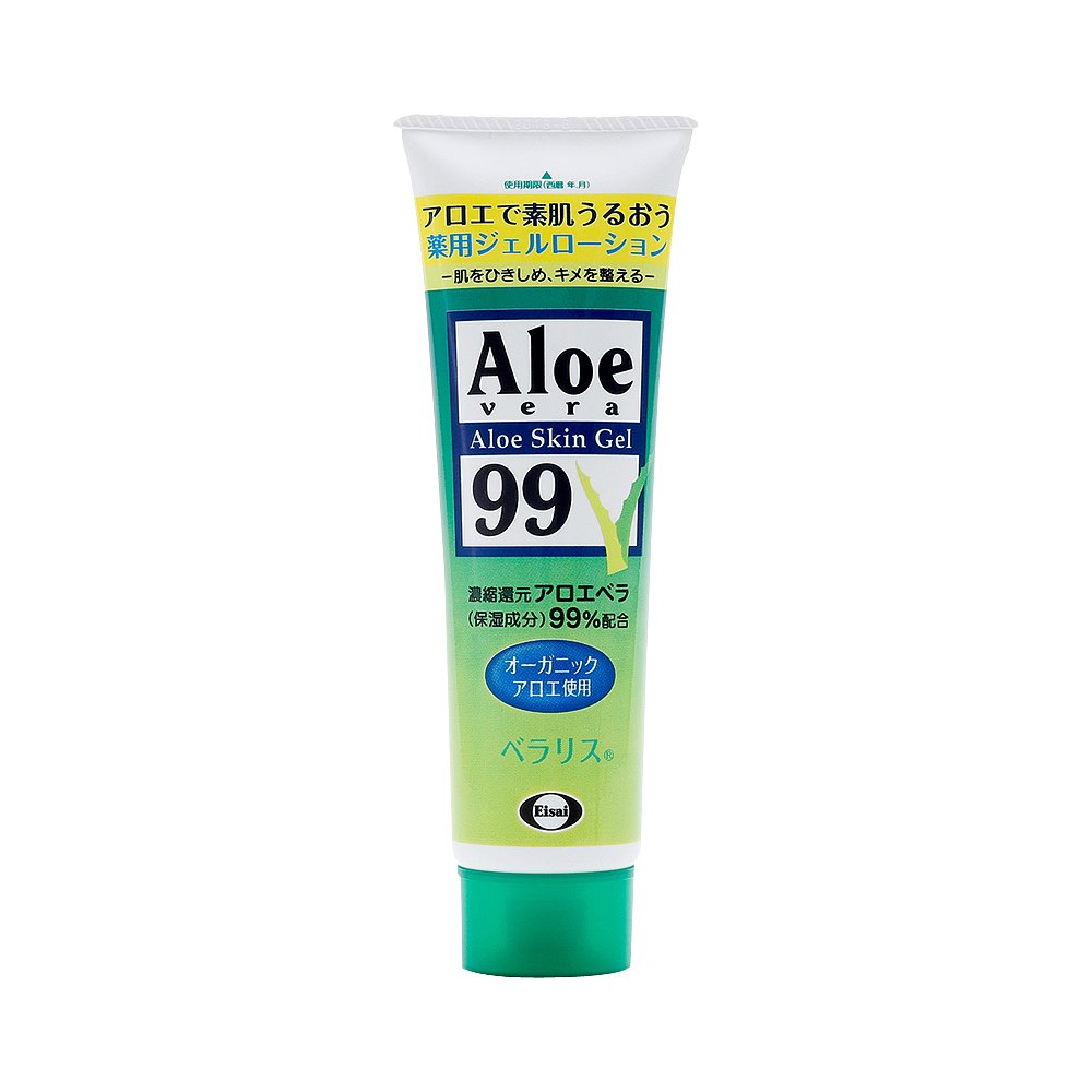 Eisai 卫材 日本直邮EISAIAloe Vera Skin Gel99%药用芦荟胶128g 48.45元（需买2件，共96