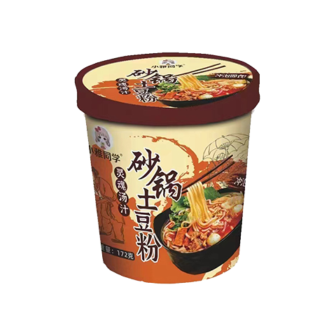 砂锅土豆粉 3桶*2件 9.6元包邮（合4.8元/件）