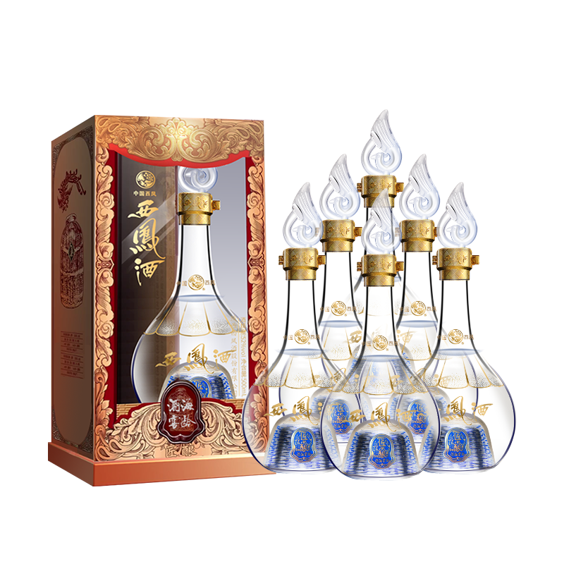 PLUS会员、需凑单:西凤酒 匠酿 白酒 陕西纯粮食绵柔凤香型 500mL 52度 500mL 6瓶 467.54元+38.86元凑单品(需领券)