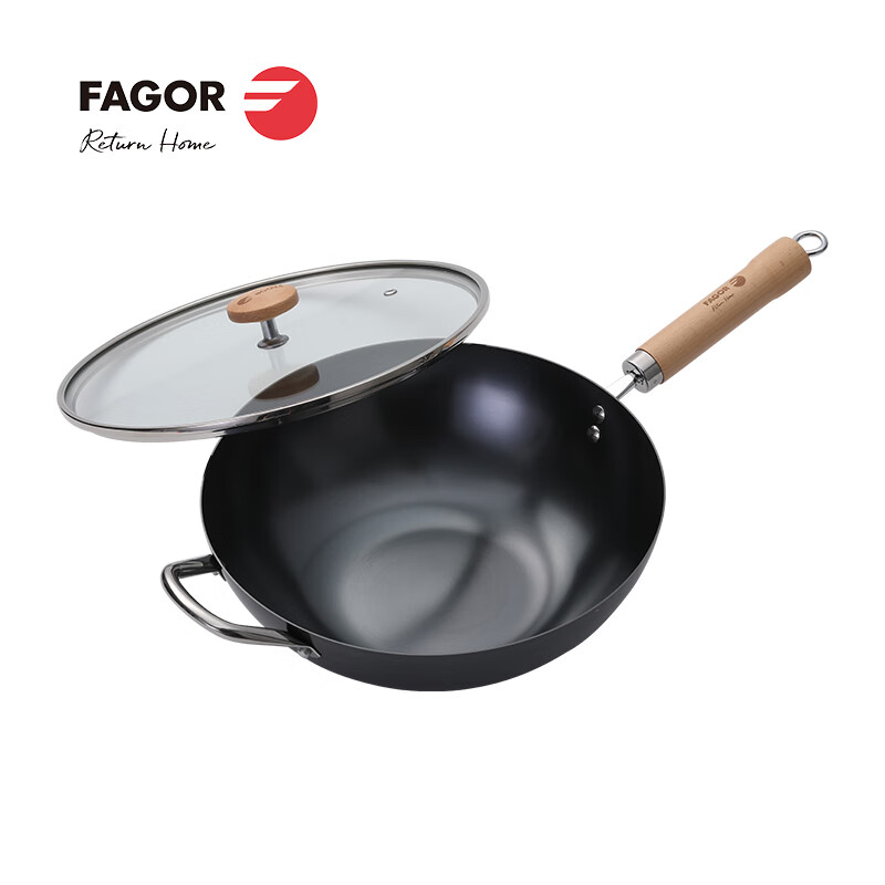 FAGOR极铁室化无涂层铁锅 FG-HCG3208 359元