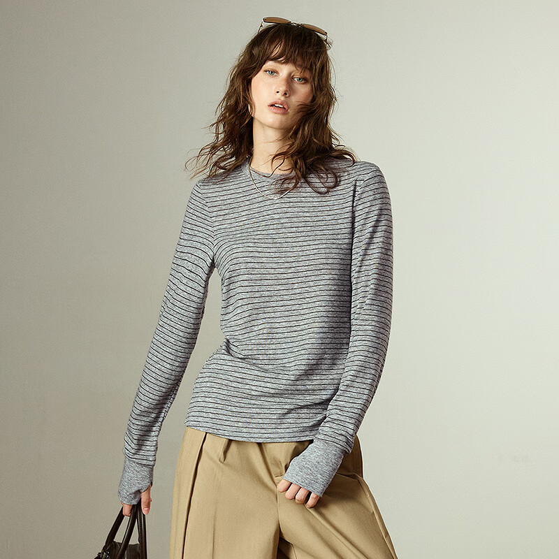 TOYOUTH 初语 长袖T恤（2色可选） 67.85元（需用券）