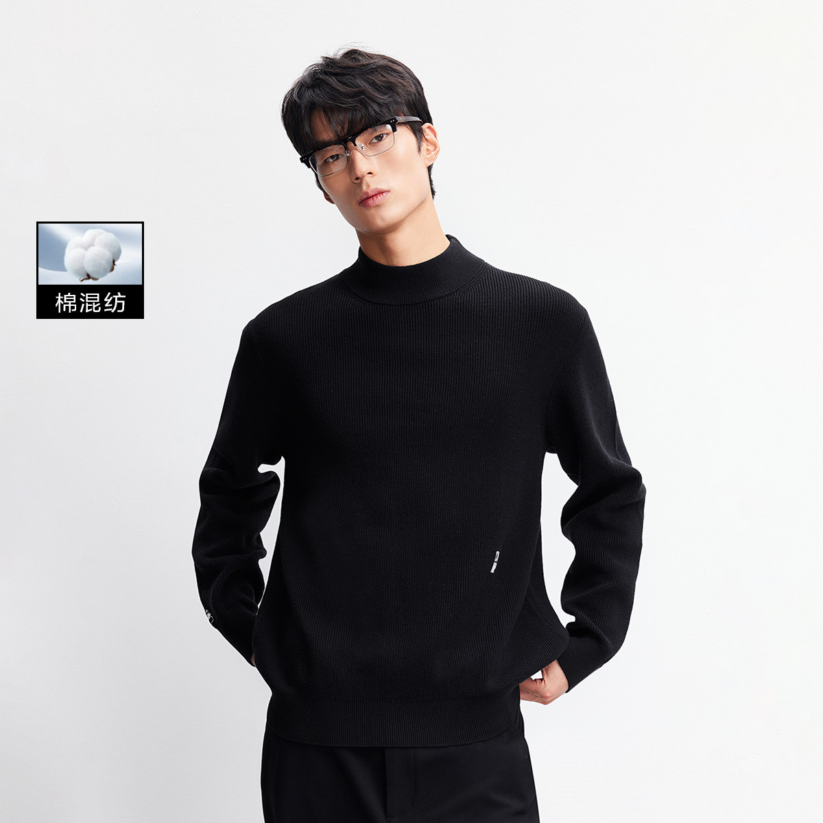 杰克琼斯 Jack Jones 杰克琼斯 男士针织衫 225324009 143.2元