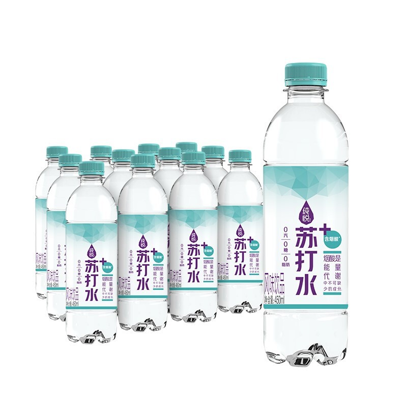 可口可乐 纯悦 烟酸苏打水 450ml*15瓶 整箱装 47.15元/件 包邮（需买2件，共94.3