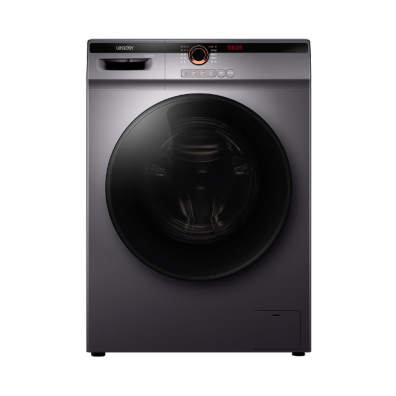 PLUS会员: Leader 海尔智家出品 洗烘一体滚筒洗衣机 10公斤 高温除菌防过敏 一级能效变频 洗烘干一体+双喷淋+空气洗+蒸汽除菌 1700.6元包邮+9.9元开卡