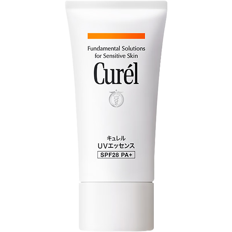 plus会员: 珂润（Curel）保湿防晒凝蜜50g SPF28 PA+ 敏感肌适用 男女通用 女神节