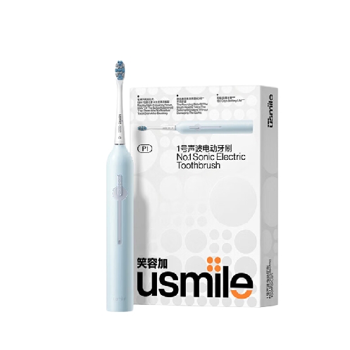 值选：usmile 笑容加 P1 电动牙刷 精灵蓝+标配刷头 157.76元包邮（需用券）