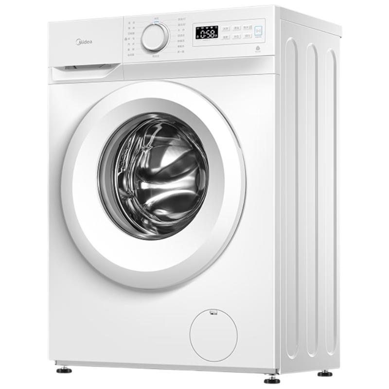 美的 滚筒洗衣机全自动 8公斤家用超薄 MG80V01JPY 京东自营 860.03元