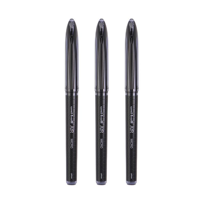 uni 三菱铅笔 UBA-188 拔帽中性笔 黑色 0.5mm 3支装 20.46元（需用券）