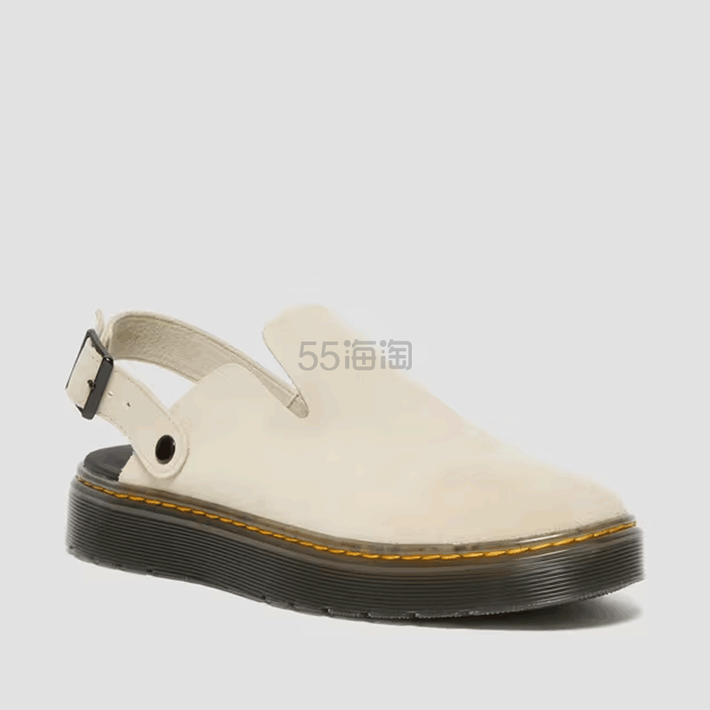 Dr. Martens Carlson Convertible 麂皮女款勃肯鞋 沙色